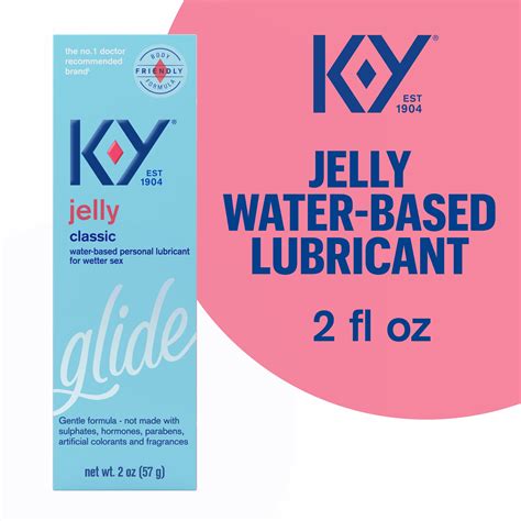 K Y Jelly Personal Lubricant Body Friendly Water Based Formula Safe