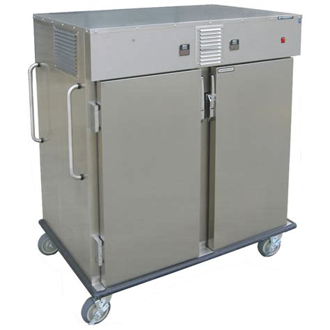 Lakeside 6760 Stainless Steel Meal Delivery Cart With Heated And