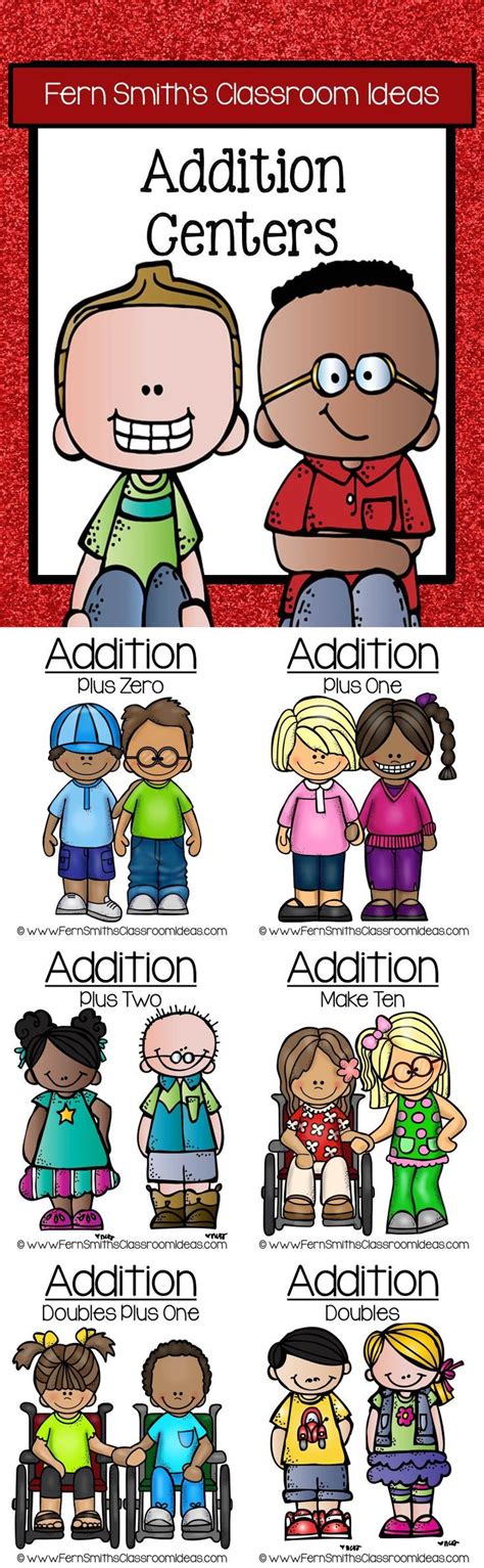 Addition Math Centers Six Quick And Easy To Prep Addition Center Games