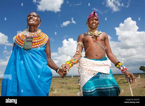 Samburu Tribe In Northern Kenya Stock Photo Alamy