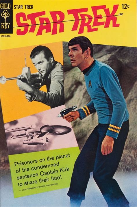 Star Trek Gold Key Comic Book June 1968 Star Trek Federation Pinterest