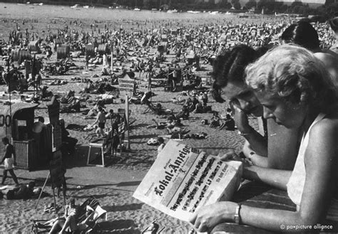 Vintageberlin Der Letzte Sommer Vor Dem Krieg Menschen Am Strandbad