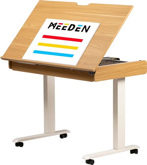 Meeden Electric Adjustable Drafting Table Height From 31