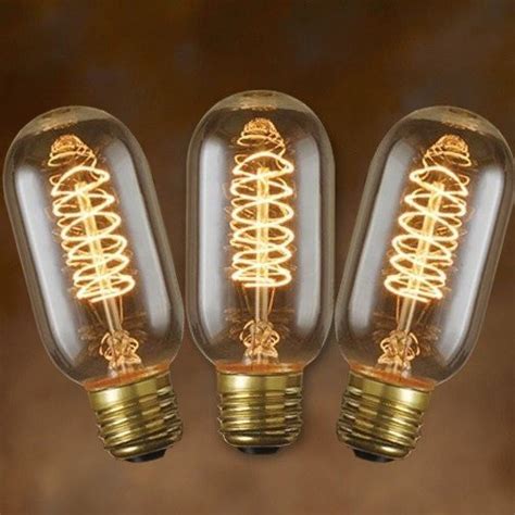 3 Pack Edison Bulbs T14 Incandescent — Vintage Crossing The