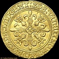 Charles VIII (1483-1498) - Écu d'or "au soleil de Bretagne"