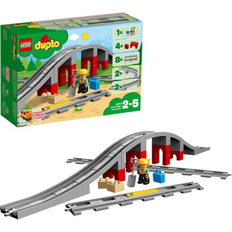 Lego Duplo Train Bridge And Tracks Σιδηροδρομική Γέφυρα και Γραμμές