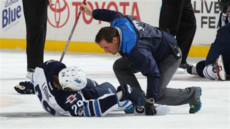 Mark scheifele faces a hearing with the nhl today after the jets forward's crushing hit on jake evans of the canadiens wednesday night. Patrick Laine leaves game after open-ice hit - Hockey World Blog