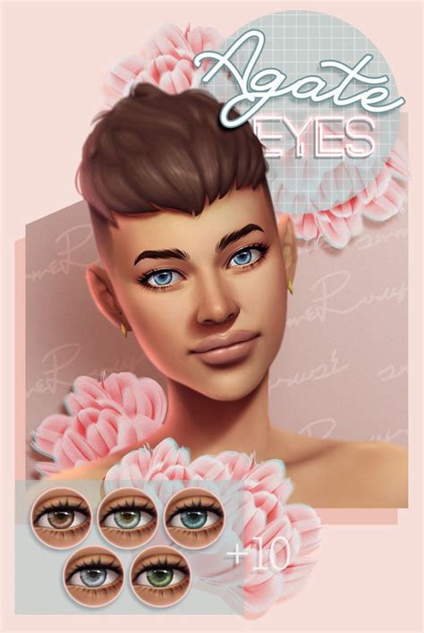 Agate Eyes Emmibouquet On Patreon Sims 4 Cc Eyes Sims 4 Sims