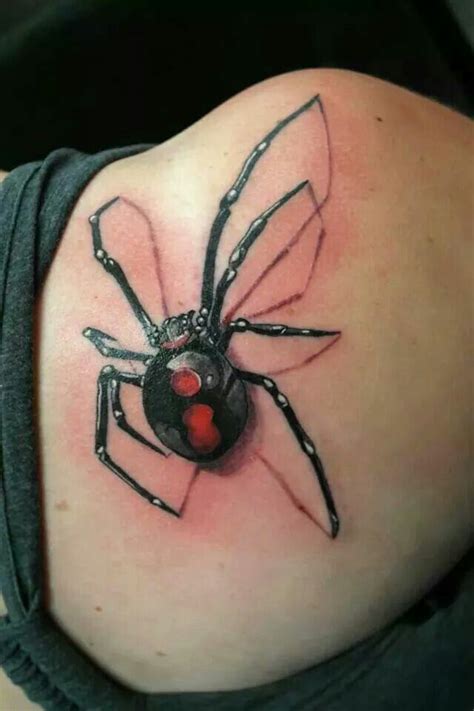 Black Widow Spider Tattoo Spider Tattoo Design Options Tatring