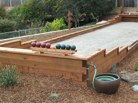 Maintaining your bocce ball court. Bocce ball on Pinterest | Bocce Court, Bocce Ball Court ...
