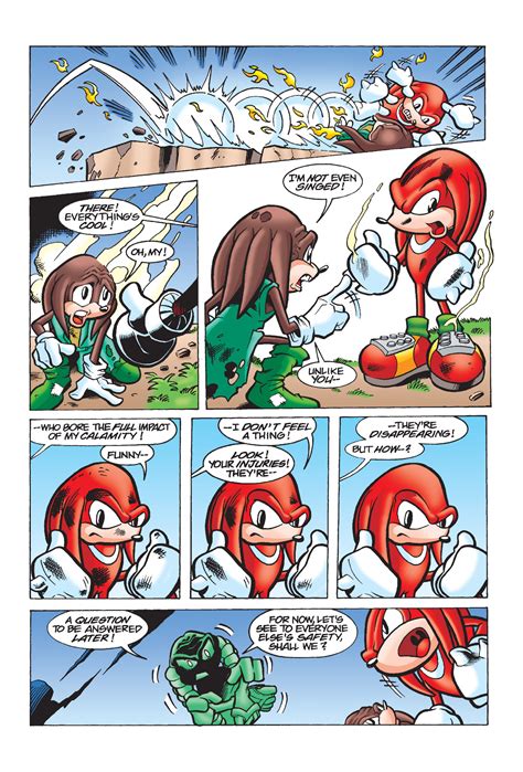 Knuckles The Echidna 11 Read Comic Online Knuckles The Echidna