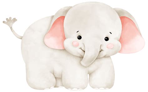Cute Baby Elephant 34468908 Png