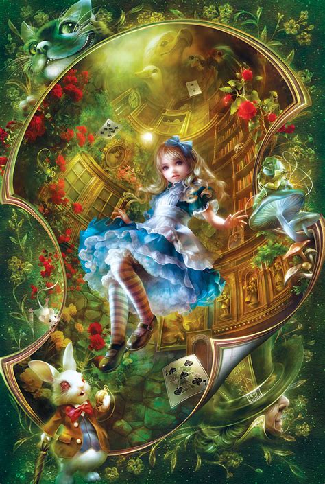 Alice In Wonderland Mini Puzzle 1000 Pieces Masterpieces Puzzle
