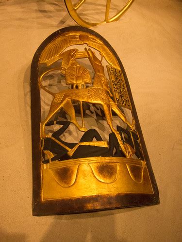 Egyptian Chariot Shield Tutankhamun Exhibit Berlin 2013 Flickr