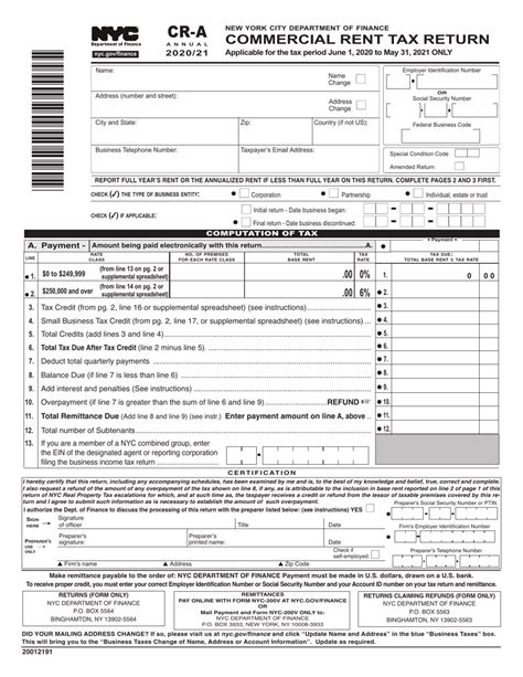 Form Cr A 2021 Fill Out Sign Online And Download Printable Pdf