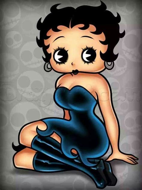 Cute Cartoon Pix Betty Boop Tattoos Betty Boop Black Betty Boop