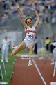 Heike Drechsler of Germany in action during the Long Jump event at ...