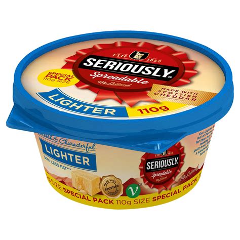 Seriously Spreadable Lighter 110g £1 Value Fresh Iceland Foods