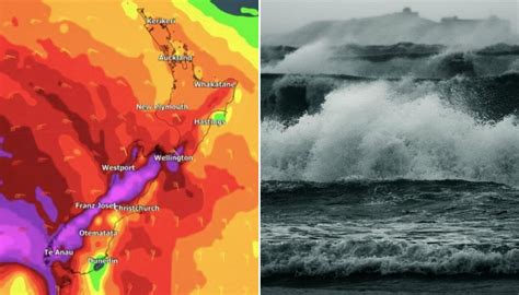 Weather Hurricane Force Winds 13m Waves 10c Temperature Plunge As