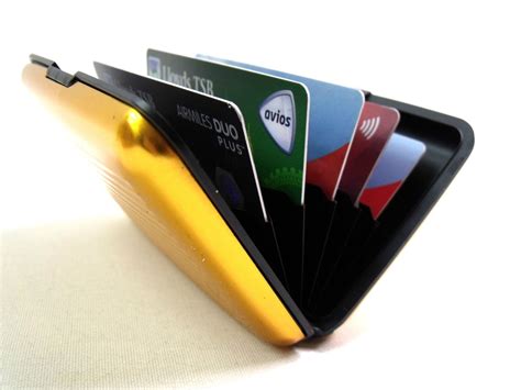 While frustrating, these errors can be corrected. RFID Scan Protected Aluminium Hard Case Security Wallet Bank Credit Card Holder | eBay