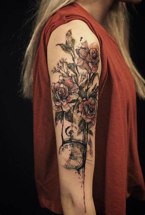 Catchy Female Half Sleeve Tattoos Idea For 2019