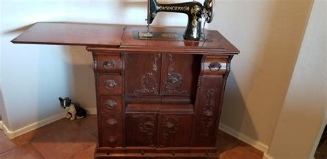 Singer Sewing Machine And Cabinet Collectors Weekly