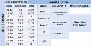 Dorfman Pacific Hat Size Chart Hat Size Chart Hat Sizes Size Chart