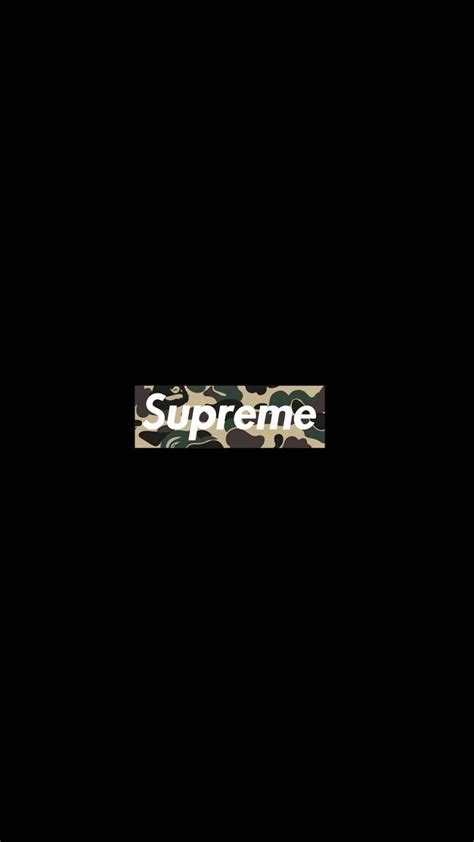Black Supreme Logo Wallpapers Top Free Black Supreme Logo Backgrounds