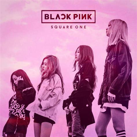 Black Pink Album Cover K Pop Amino