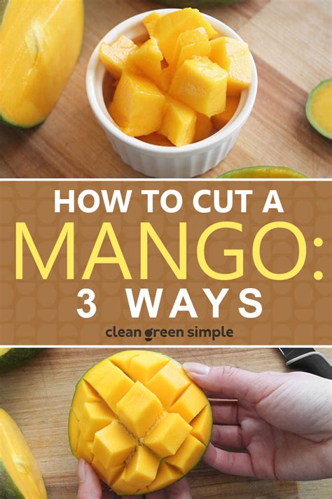 Best Way To Cut A Mango Just For Guide