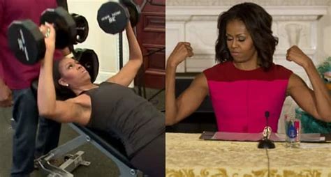 Michelle Obama Shares Her Workout Photo Tells Women To Hit The Gym To Stay Healthy Ke