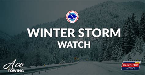 Winter Storm Watch Issued For Friday And Saturday