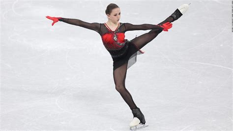 Kamila Valieva Russian Figure Skater Becomes First Woman To Land A Quad At The Winter Olympics