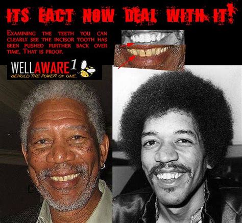 Jimi Hendrix Aka Morgan Freeman