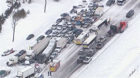 96 vehicles involved in collision after wall of snow hits highway 400 opp ctv toronto news