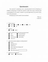 Photos of Questionnaire On Online Education