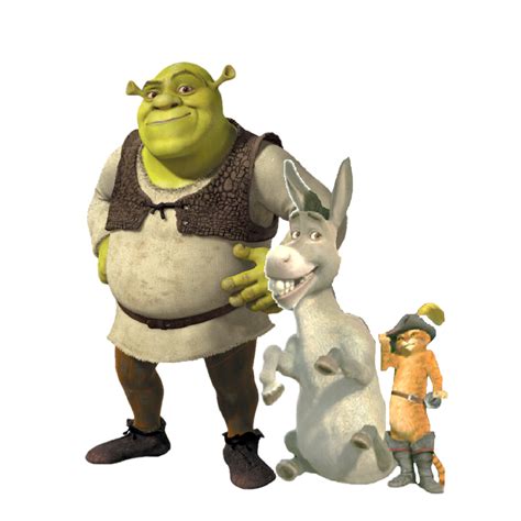 Shrek Donkey And Puss In Boots By Raffaelecolimodio On Deviantart