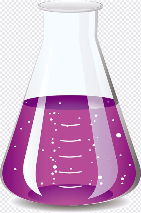 Laboratory Flask Test Tube Chemistry Science Purple Potion Violet