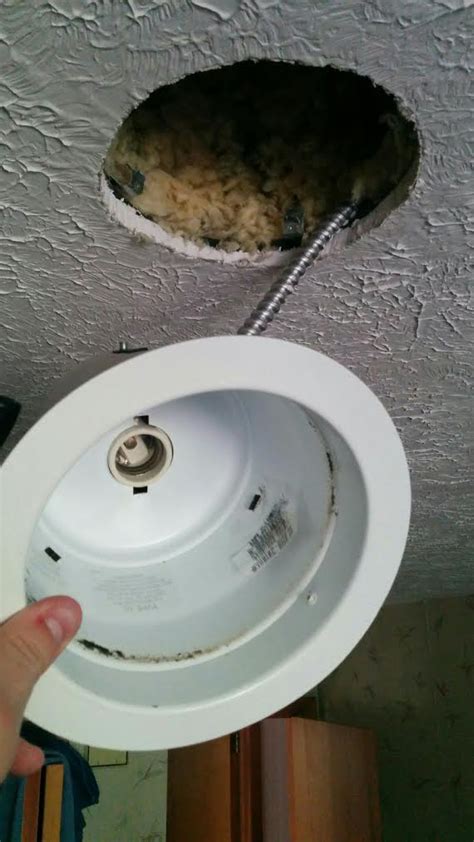 Replace the screws that hold the center. electrical - How can I replace a recessed light with a ...