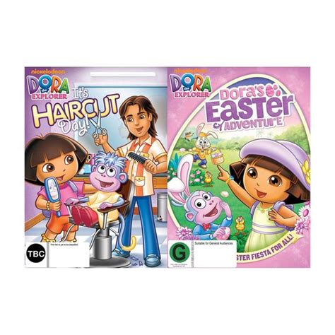 Fly Buys Dora The Explorer Haircut Day And Easter Adventure 2 Dvd Set