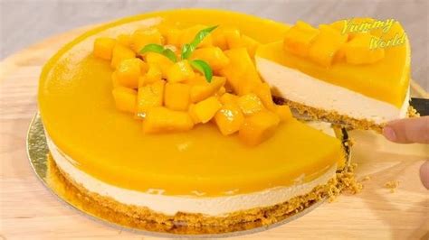 Mango Ice Cream Cake To Eat Forever Yummy World Great Culture