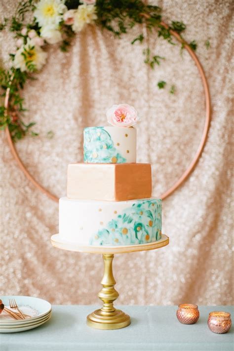 Rose Gold Wedding Inspiration With Minted Aisle Society