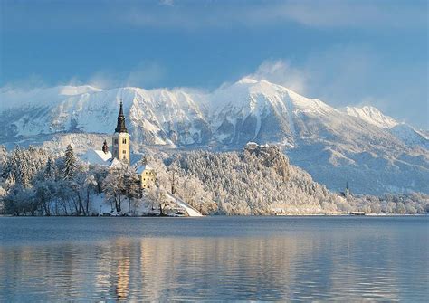 Bled Slovenia During The Winter Pics