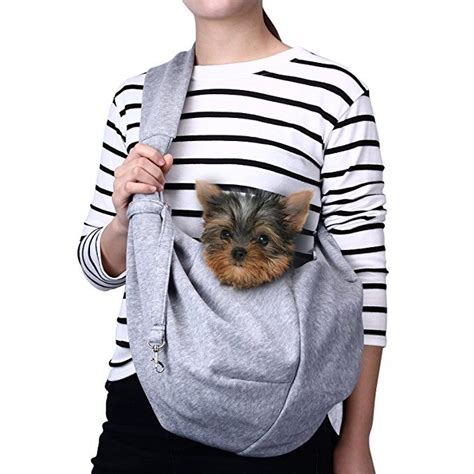 Because, cats are constantly every aware of their surroundings and when in uncomfortable places or positions, they freak out. Amazon.com : TOMKAS Small Dog Cat Carrier Sling Hands-Free ...