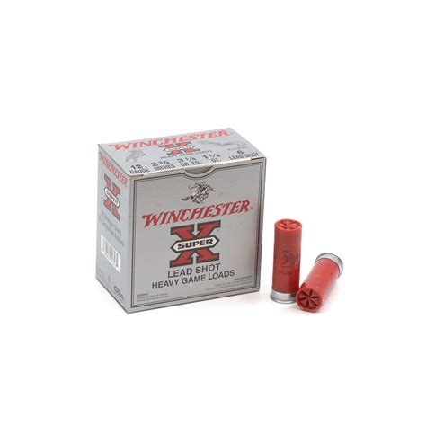 winchester super x 12 gauge 2 3 4 1 1 8 oz 6 lead shot ammo deals