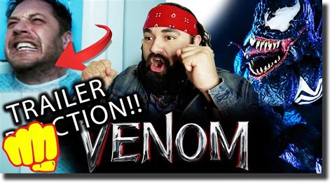Venom Teaser Trailer Reaction Youtube