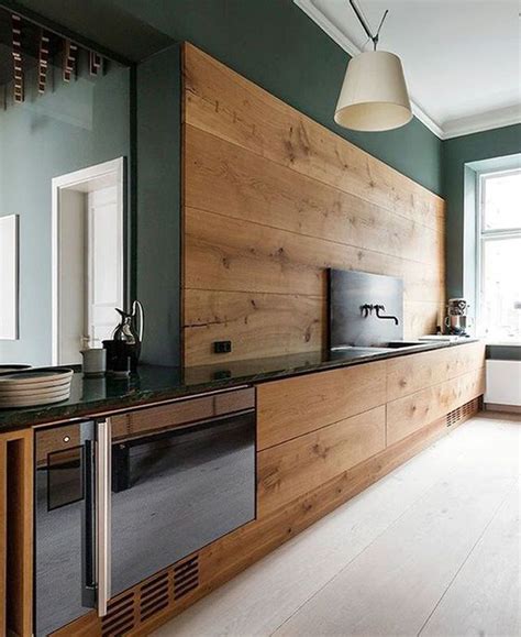 20 Wood Kitchen Backsplashes With Modern Touches