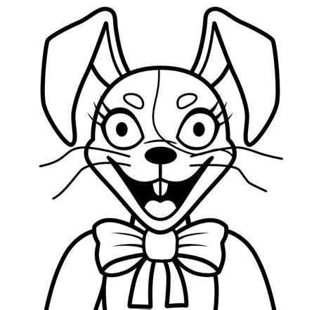 Vanny Coloring Pages