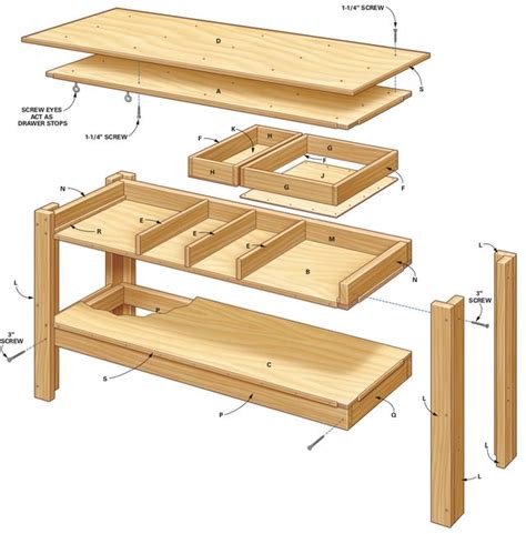 Simple Workbench Plans Diy