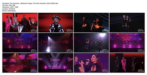 Web Rip The Veronicas Biting My Tongue The Voice Australia 2020